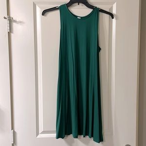 Green Old Navy Swing Dress